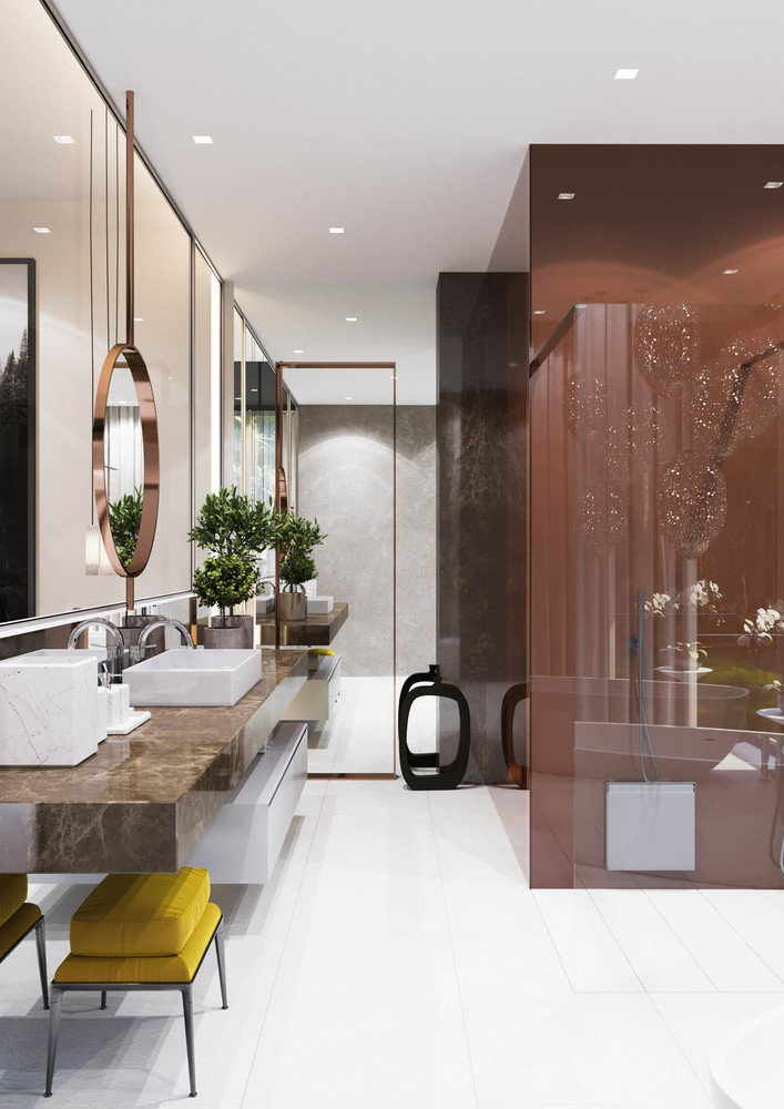 Фотография: Ванная в стиле Современный, Дом, Проект дня, Московская область, Шамсудин Керимов, Эксклюзивные проекты, Никольская слобода – фото на INMYROOM Фотография: Ванная в стиле Современный, Дом, Проект дня, Московская область, Шамсудин Керимов, Эксклюзивные проекты, Никольская слобода – фото на INMYROOM