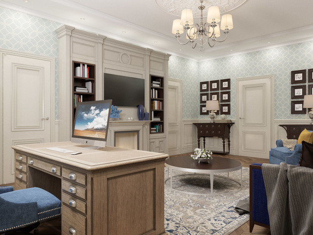 Фото из портфолио Квартира Кутузовский – фотографии дизайна интерьеров на INMYROOM