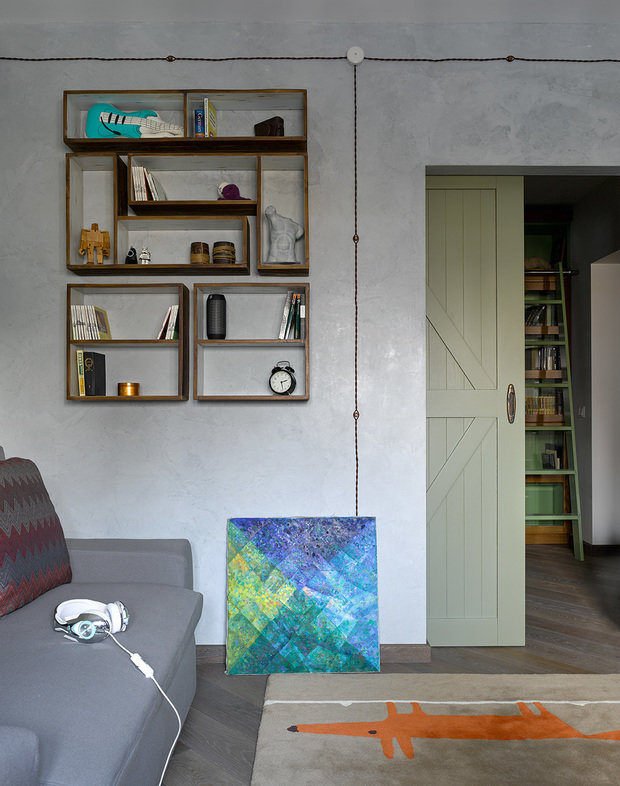 Фото из портфолио Квартира Loft-exercise – фотографии дизайна интерьеров на INMYROOM