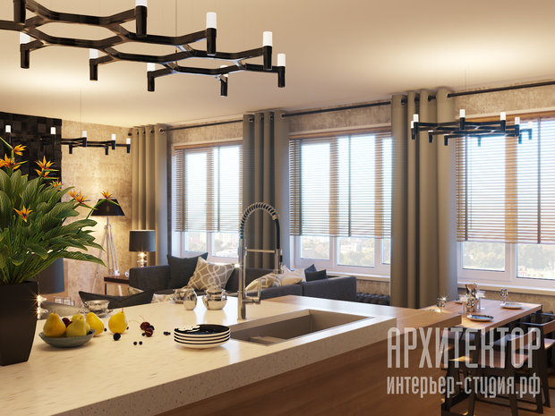 Фото из портфолио Квартира в ЖК "RIVERSIDE" – фотографии дизайна интерьеров на INMYROOM