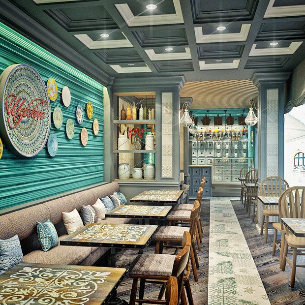 Фото из портфолио Восточная эклектика – фотографии дизайна интерьеров на INMYROOM