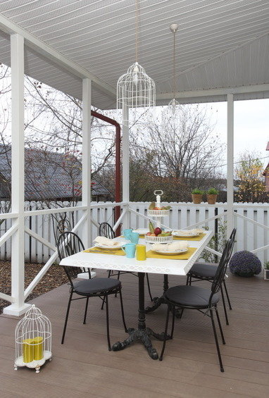 Фотография: Терраса в стиле Скандинавский, Современный, Декор интерьера, Дом, Eames, Ju-Ju, pottery barn, Дома и квартиры, IKEA, Zara Home, Maison & Objet, Женя Жданова – фото на INMYROOM