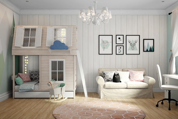 Фото из портфолио Дом в Ивантеевке – фотографии дизайна интерьеров на INMYROOM