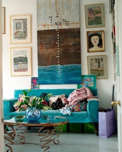 Фотография: Гостиная в стиле Прованс и Кантри, Классический, Современный, Эклектика – фото на InMyRoom.ru