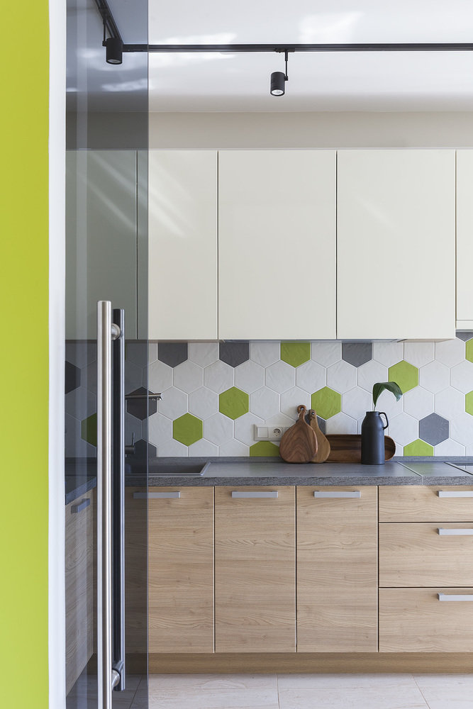 Фото из портфолио Ботаническая квартира для молодой пары – фотографии дизайна интерьеров на INMYROOM Фото из портфолио Ботаническая квартира для молодой пары – фотографии дизайна интерьеров на INMYROOM