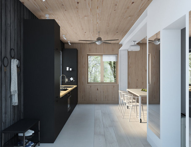 Фото из портфолио Загородный дом Истра – фотографии дизайна интерьеров на INMYROOM