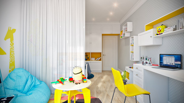 Фото из портфолио Скандинавская эклектика – фотографии дизайна интерьеров на INMYROOM