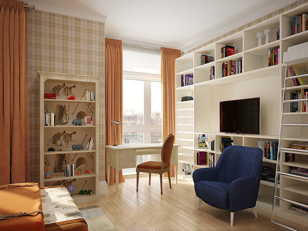 Фотография: Детская в стиле Прованс и Кантри – фото на INMYROOM