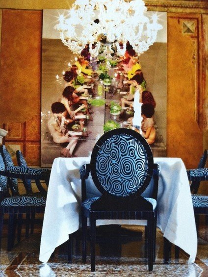 Фотография: Кухня и столовая в стиле Прованс и Кантри, Италия, Дома и квартиры, Городские места, Отель, Ампир, Барокко – фото на INMYROOM