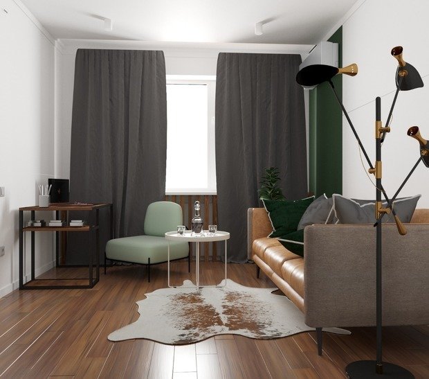 Фото из портфолио Выдержанный минимализм – фотографии дизайна интерьеров на INMYROOM