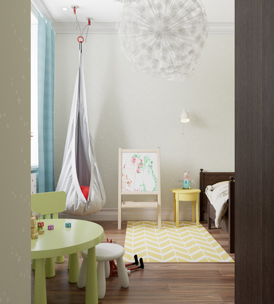 Фотография: Детская в стиле Современный, Квартира, Проект недели, Москва, Студия 3.14, Тимур Абдрахманов, Борис Комаровский, Сталинка, Алена Горшкова, Галина Жирицкая, 3 комнаты, 60-90 метров – фото на INMYROOM Фотография: Детская в стиле Современный, Квартира, Проект недели, Москва, Студия 3.14, Тимур Абдрахманов, Борис Комаровский, Сталинка, Алена Горшкова, Галина Жирицкая, 3 комнаты, 60-90 метров – фото на INMYROOM