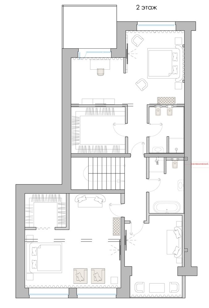 Фотография: Прочее в стиле , Спальня, Классический, Квартира, Интерьер комнат, Декор, Проект дня, Неоклассика – фото на INMYROOM