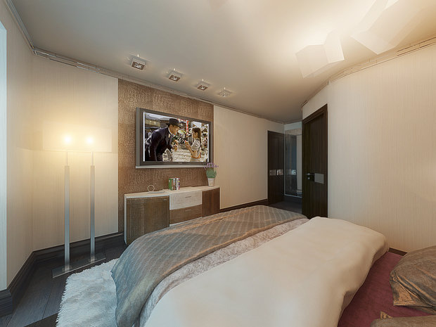 Фото из портфолио дизайн-проект квартиры в стиле хай-тэк – фотографии дизайна интерьеров на INMYROOM