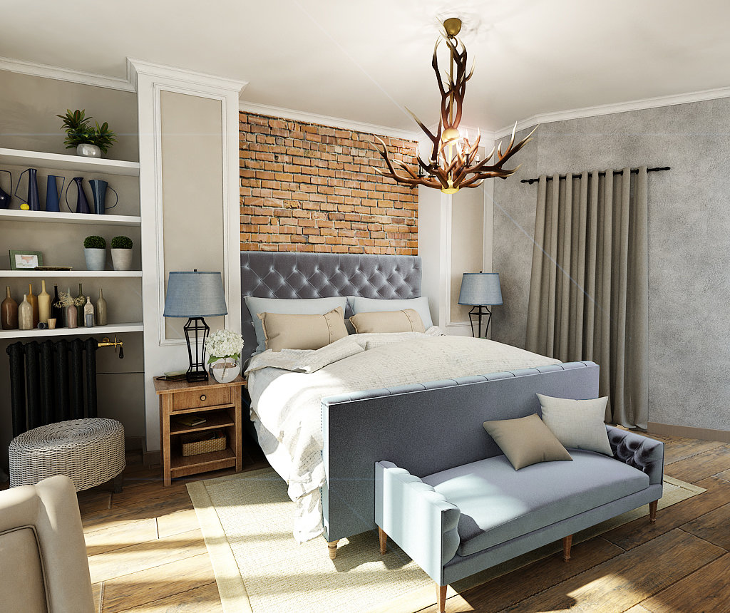 Фото из портфолио Квартира «Бодрящий мохито», лофт с классическими элементами – фотографии дизайна интерьеров на INMYROOM Фото из портфолио Квартира «Бодрящий мохито», лофт с классическими элементами – фотографии дизайна интерьеров на INMYROOM