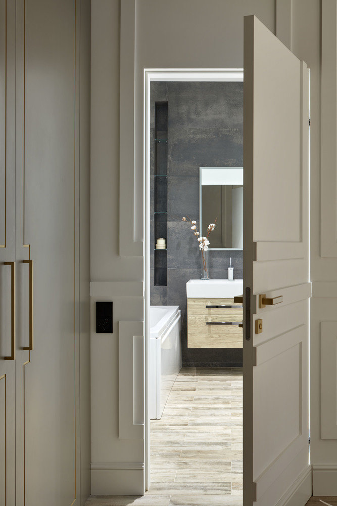 Фотография: Ванная в стиле Современный, Лофт, Квартира, Студия, Проект недели, 40-60 метров, Антонина Синчугова – фото на INMYROOM