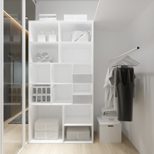 Фото из портфолио Квартира 58 кв.м – фотографии дизайна интерьеров на INMYROOM