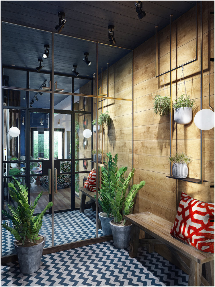 Фотография: Прихожая в стиле Лофт, Эко, Дом, Проект недели, Дом и дача, Макс Жуков, Ленинградская область, ToTaste Studio, 4 и больше, Более 90 метров – фото на INMYROOM