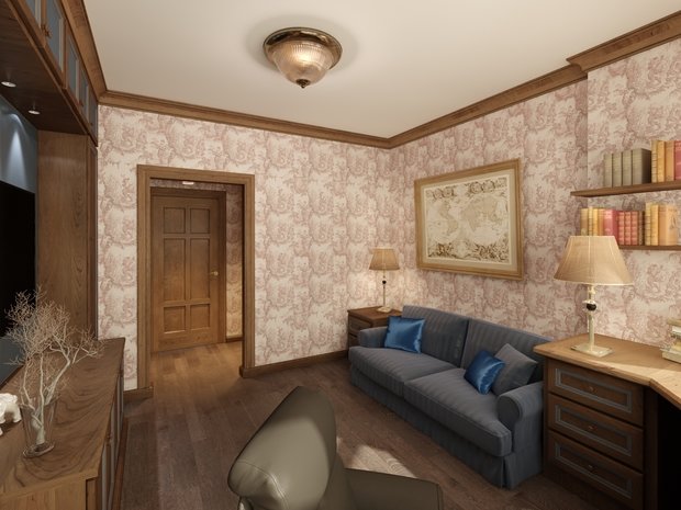 Фото из портфолио Проект квартиры в ЖК "Доминион" – фотографии дизайна интерьеров на INMYROOM