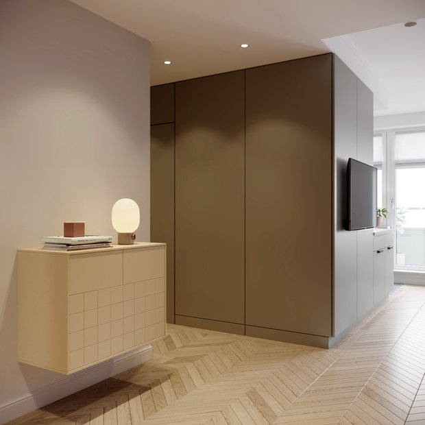 Фото из портфолио Проект квартиры в ЖК Skandi Klubb – фотографии дизайна интерьеров на INMYROOM