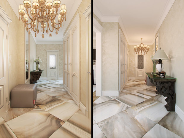 Фото из портфолио Квартира в ЖК "Золотой век" – фотографии дизайна интерьеров на INMYROOM