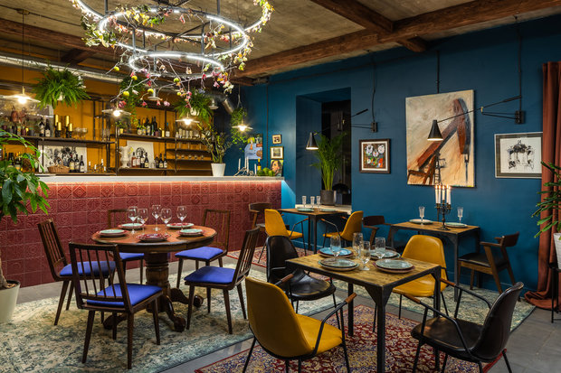 Фото из портфолио Испанский бар "Koza Tapas" – фотографии дизайна интерьеров на INMYROOM