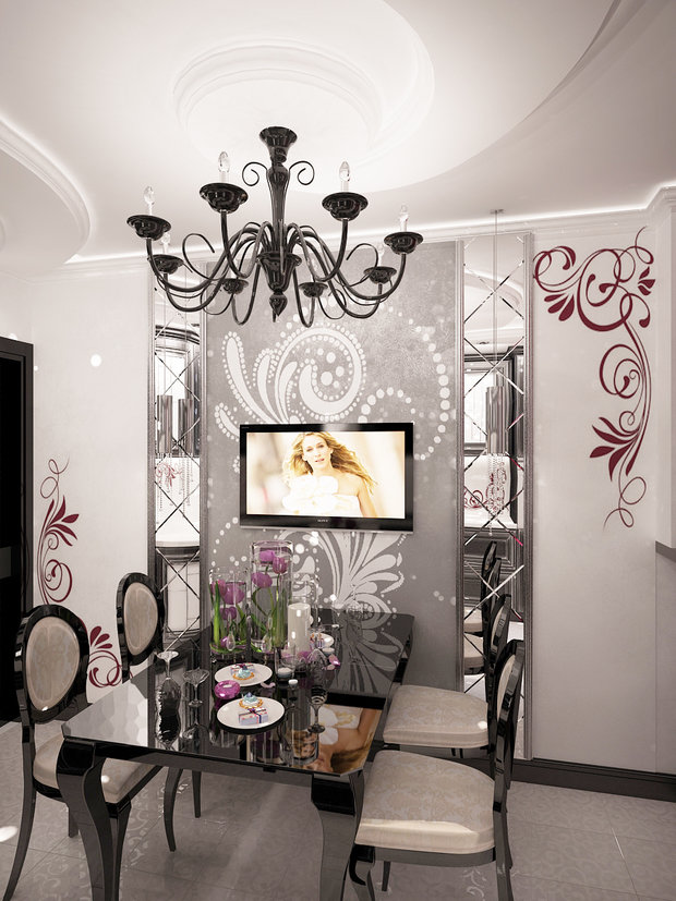 Фото из портфолио Мулен Руж – фотографии дизайна интерьеров на INMYROOM