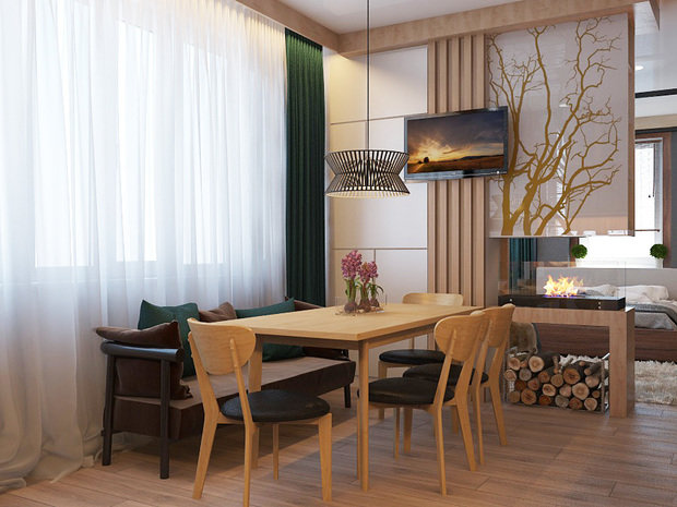 Фотография: Кухня и столовая в стиле Эко – фото на INMYROOM