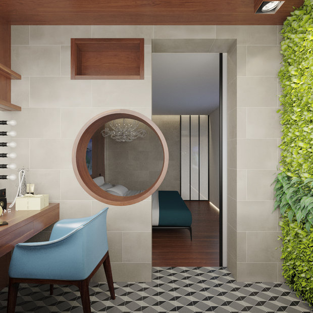 Фотография: Спальня в стиле Минимализм, Квартира, Проект недели – фото на INMYROOM