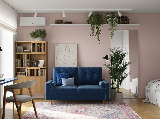 Фотография: Гостиная в стиле Скандинавский, Современный, Минимализм, Малогабаритная квартира, Квартира, Проект дня, Москва, Кирпичный дом, 1 комната, до 40 метров, Винтажный, Анастасия Родина, II-18-01/09 – фото на INMYROOM