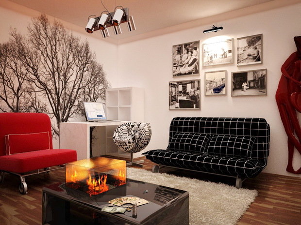 Фото из портфолио Гостинная – фотографии дизайна интерьеров на INMYROOM