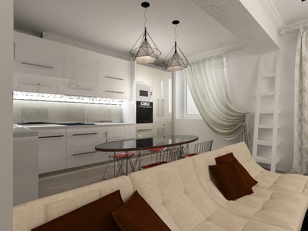 Фото из портфолио проекты квартира в Москве – фотографии дизайна интерьеров на INMYROOM