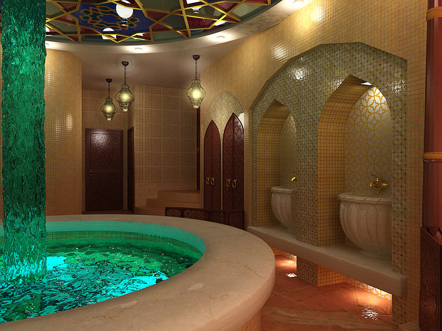 Фото из портфолио Сауна в восточном стиле – фотографии дизайна интерьеров на INMYROOM