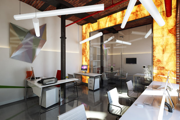 Фото из портфолио Общественные интерьеры. Офисы – фотографии дизайна интерьеров на INMYROOM