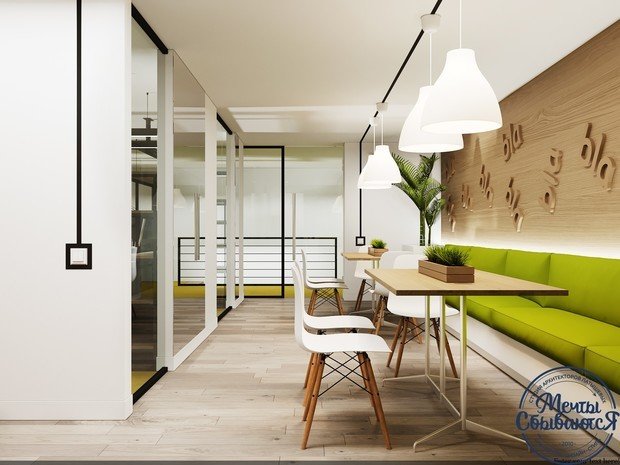 Фото из портфолио Офис нового уровня – фотографии дизайна интерьеров на INMYROOM