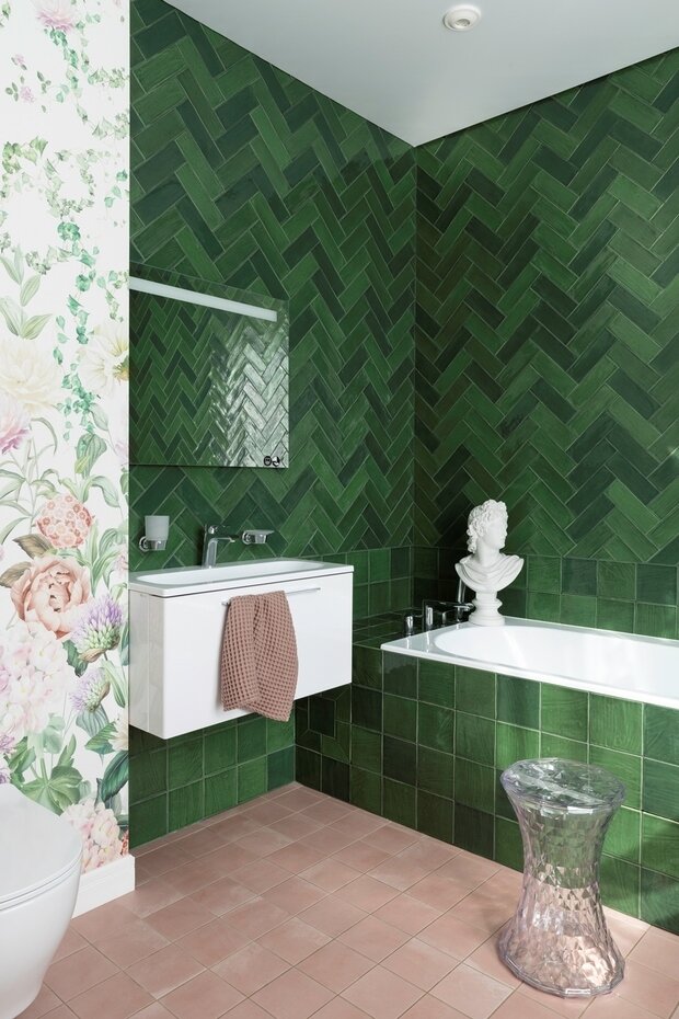 Фотография: Ванная в стиле Восточный, Эклектика, Квартира, Проект недели, Самара, 4 и больше, Более 90 метров, Татьяна Тувман – фото на INMYROOM