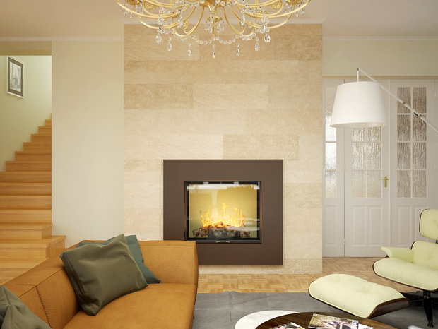Фото из портфолио Гостинная с камином – фотографии дизайна интерьеров на INMYROOM