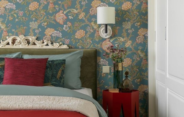 Фотография: Спальня в стиле Эклектика, Гид, Марина Саркисян, Ирина Кривцова, ARCA design, Даша Третьякова, Екатерина Евдокимова, Мария и Евгений Латышевы, спальня в гостиной – фото на INMYROOM