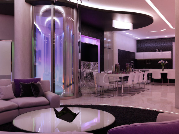 Фотография: Кухня и столовая в стиле Хай-тек – фото на INMYROOM