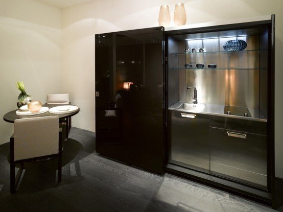 Фотография: Кухня и столовая в стиле Современный, Хай-тек – фото на INMYROOM