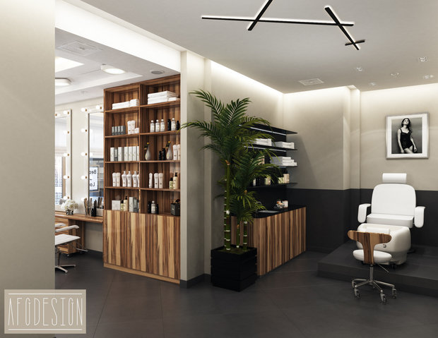 Фото из портфолио Дизайн проект салона красоты Beauty spa lounge – фотографии дизайна интерьеров на INMYROOM