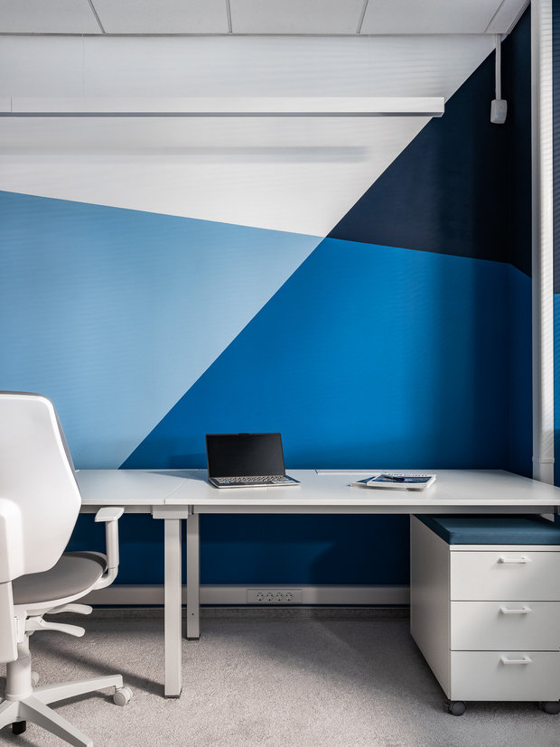 Интерьер офис в стиле современный