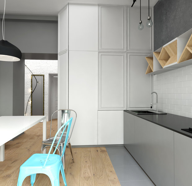 Фото из портфолио квартира на Ленинском проспекте – фотографии дизайна интерьеров на INMYROOM