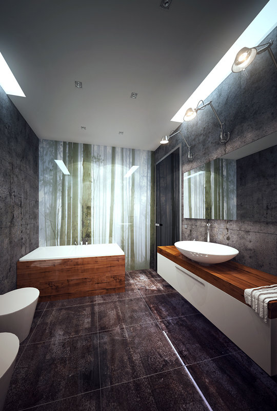 Фотография: Ванная в стиле Лофт – фото на INMYROOM