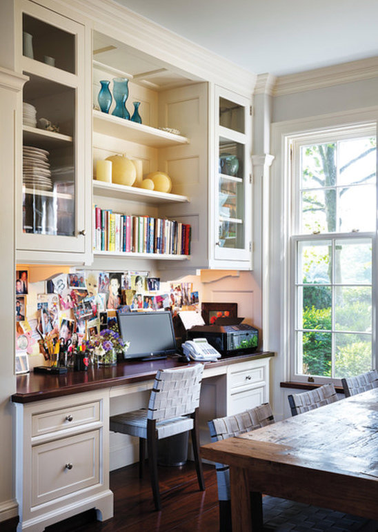 Фотография: Офис в стиле Прованс и Кантри, Кабинет, Интерьер комнат – фото на INMYROOM