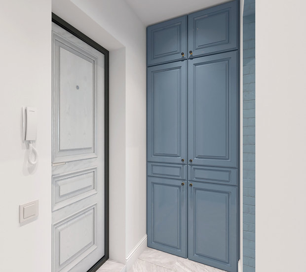 Фото из портфолио Четырехкомнатная квартира для молодой семьи  – фотографии дизайна интерьеров на INMYROOM