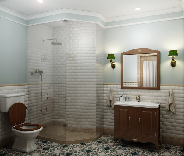 Фото из портфолио Коттедж «Прогулка» в классическом американском стиле с элементами лофта и востока – фотографии дизайна интерьеров на INMYROOM