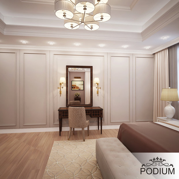 Фото из портфолио Master bedroom, частная вилла Дубаи – фотографии дизайна интерьеров на INMYROOM