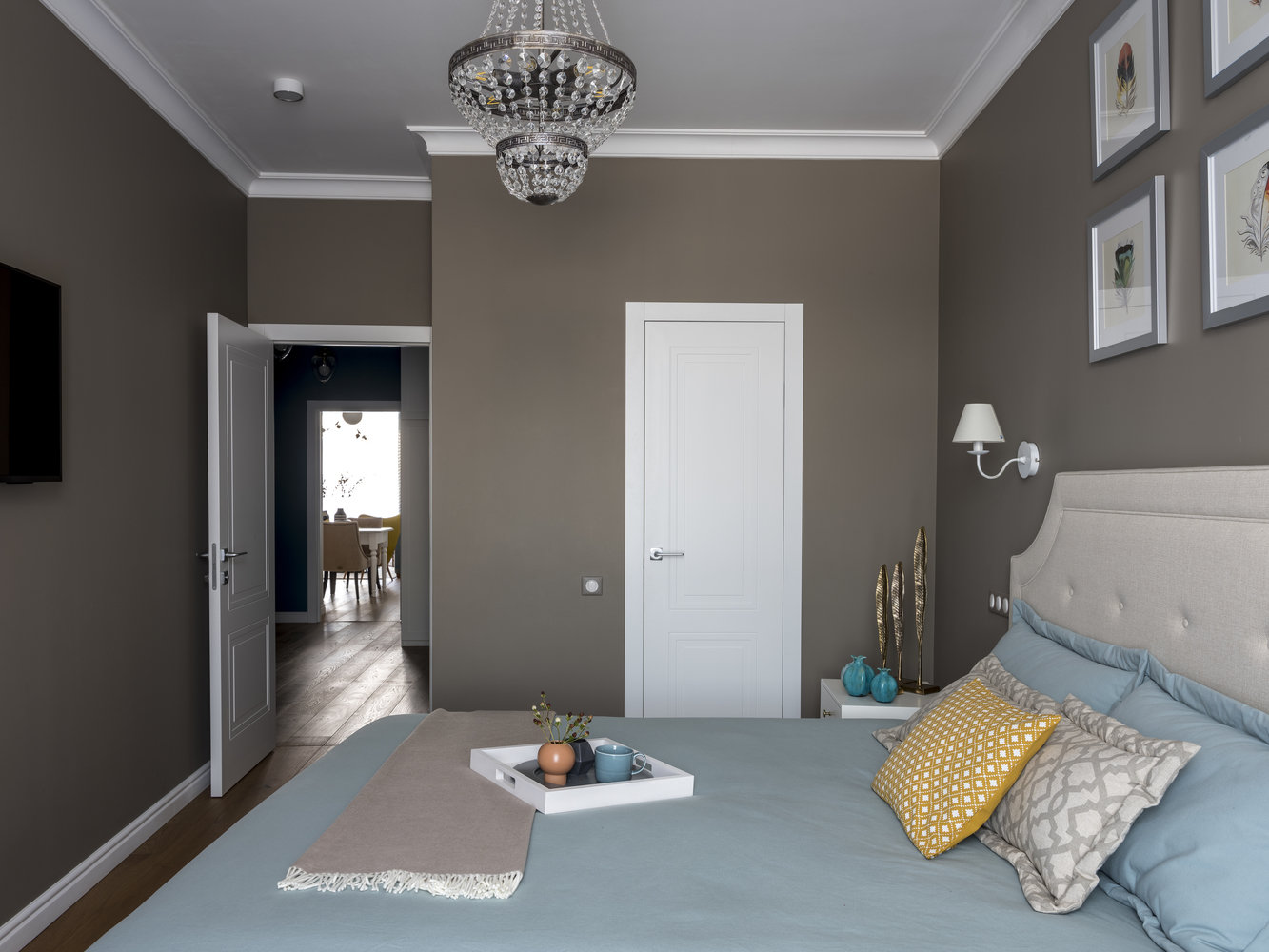 Фотография: Спальня в стиле Скандинавский, Квартира, Проект дня, Мила Колпакова, Мытищи, Монолитный дом, 3 комнаты, 60-90 метров, ЖК «Квартал 9-18» – фото на INMYROOM Фотография: Спальня в стиле Скандинавский, Квартира, Проект дня, Мила Колпакова, Мытищи, Монолитный дом, 3 комнаты, 60-90 метров, ЖК «Квартал 9-18» – фото на INMYROOM