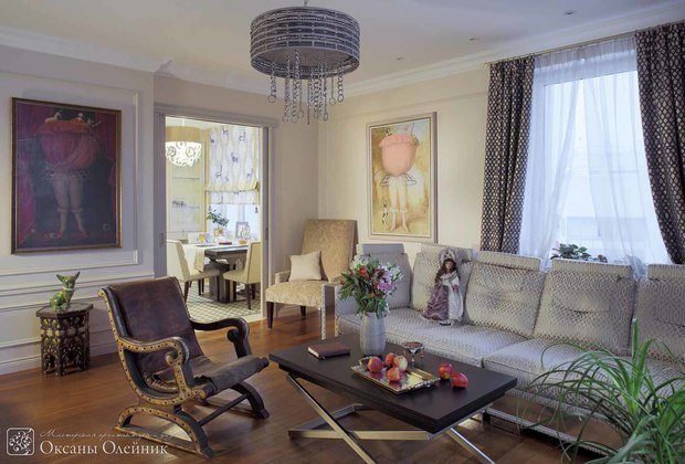 Фото из портфолио Квартира в Олимпийской деревне – фотографии дизайна интерьеров на INMYROOM