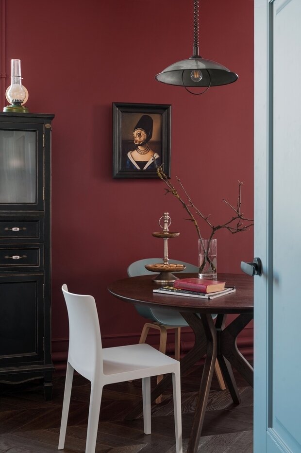 Фотография: Кухня и столовая в стиле Современный, Эклектика, Винтажный, Квартира, Проект недели, Беларусь, Минск, Сталинка, Кирпичный дом, 3 комнаты, 60-90 метров, Наталья Гайдукевич – фото на INMYROOM